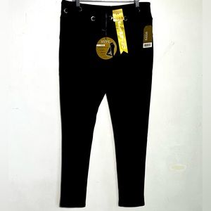 Leggings 2X Slimming Black Silver